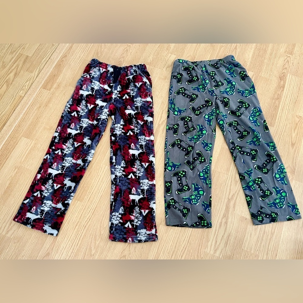 Cuddl duds & wonder nation pj bottoms pants youth size large (10-12) very soft